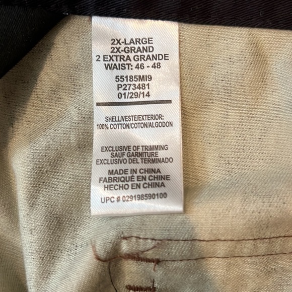 Mossy Oak Pursuits Breakup Infinity Camo 2XL (46-48” waist) NWOT pants - Picture 8 of 10